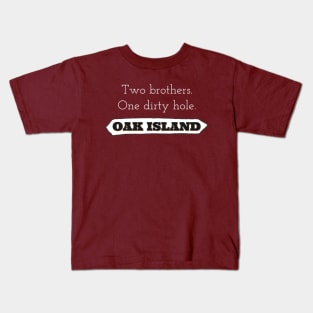 What's on Oak Island? Kids T-Shirt